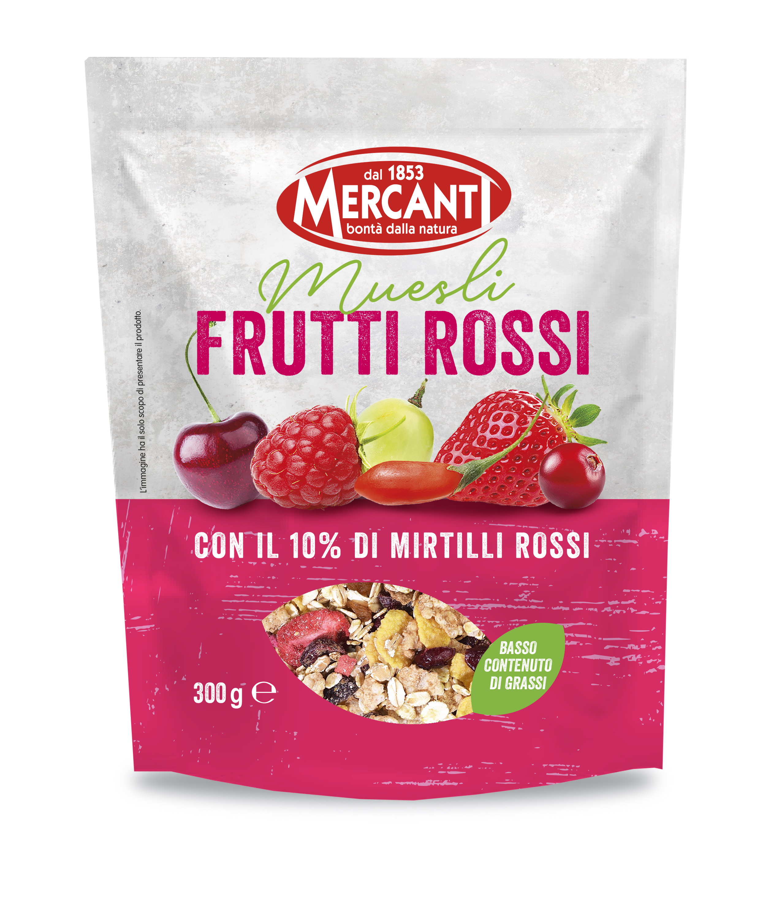 Muesli ai Frutti Rossi. (NUOVA RICETTA CON Bacche di Goji)